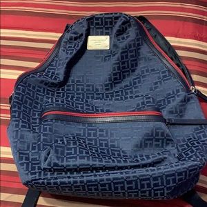 Tommy Hilfiger blue backpack